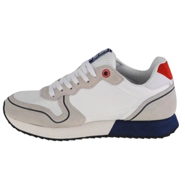 Zapatos Big Star W JJ274280 blanco gris 5