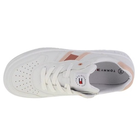 Tommy Hilfiger Zapatilla de corte bajo con cordones T3A4-32143-1351X134 blanco 6