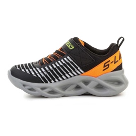 Zapatillas Skechers S Lights 401650L-BKOR negro 4