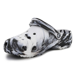 Chanclas Crocs Classic Marbled Clog 206867-103 negro 3