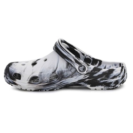 Chanclas Crocs Classic Marbled Clog 206867-103 negro 4
