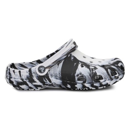 Chanclas Crocs Classic Marbled Clog 206867-103 negro 6