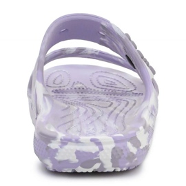 Chanclas Crocs Classic Marbled Sandal 207701-5PT blanco 5