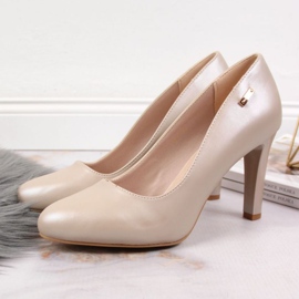 Zapatos de salón en el puesto Sergio Leone W SK3AC perla nude 4