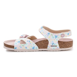 Sandalias Birkenstock Rio Kids 1022232 Pastel Floral rosado 4