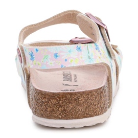 Sandalias Birkenstock Rio Kids 1022232 Pastel Floral rosado 5
