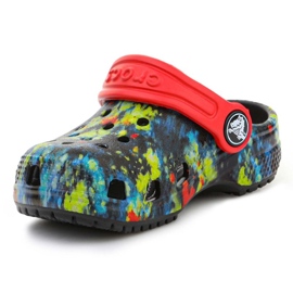 Chanclas Crocs Classic Tie Dye Graphic Kids Clog T 206994-4SW multicolor 3