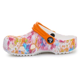 Chanclas Crocs Classic Tie Dye Graphic Zueco para niños 206995-83B multicolor 4