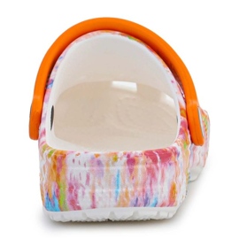 Chanclas Crocs Classic Tie Dye Graphic Zueco para niños 206995-83B multicolor 5