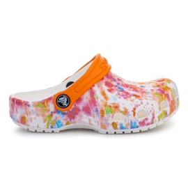 Chanclas Crocs Classic Tie Dye Graphic Zueco para niños 206995-83B multicolor 6