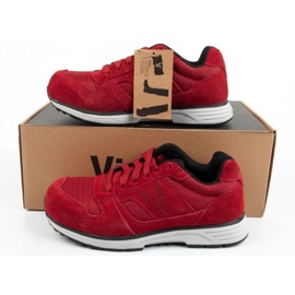 Zapatos de trabajo Vismo S1P Src Esd O U ER66 rojo 10