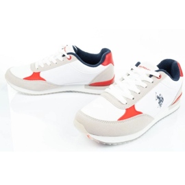U.S. Polo Zapatillas deportivas US Polo ASSN. UP21M48062-WHI-RED01 blanco 8