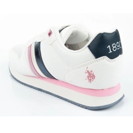U.S. Polo Zapatos US Polo ASSN. NOBIW004-WHI-PIN01 blanco 5