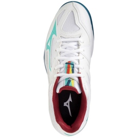 Zapatillas de voleibol Mizuno Lightning Star Z6 V1GD210348 blanco blanco 3