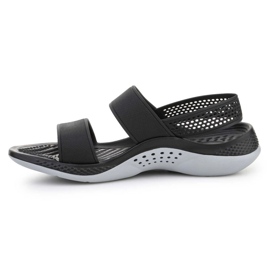 Sandalia Crocs LiteRide 360 ​​206711-02G negro 3