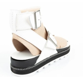 Sandalias chanclas Sorel NL6272-125 blanco 4