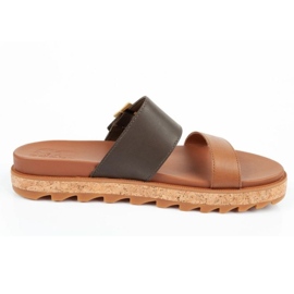 Sorel Chanclas Roaming Slide NL4177-242 marrón 4