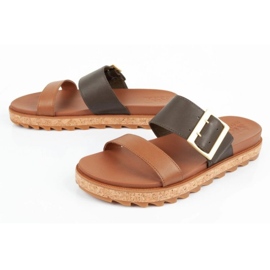Sorel Chanclas Roaming Slide NL4177-242 marrón 8