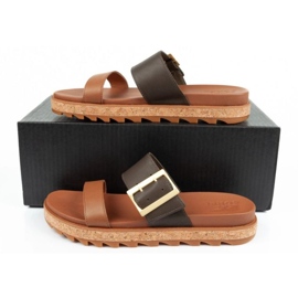 Sorel Chanclas Roaming Slide NL4177-242 marrón 10