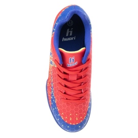 Botas de fútbol Huari Recoleti Ic 92800402395 rojo multicolor 3