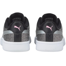 Zapatillas Puma Smash v2 Glitz Glam 367377 26 negro 4