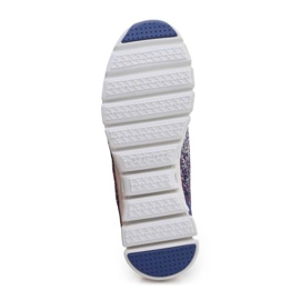 Zapatos Skechers Glide Step Head Start 104325-SLT azul 7