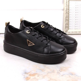 Filippo W PAW315A Zapatos con plataforma de piel, negro 8