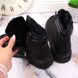Botas aislantes con cremallera NEWS EVE364A negro 3