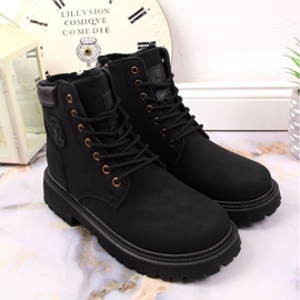 Botas aislantes con cremallera NEWS EVE364A negro 4