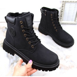 Botas aislantes con cremallera NEWS EVE364A negro 5