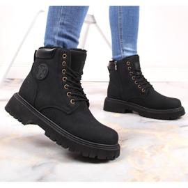 Botas aislantes con cremallera NEWS EVE364A negro 6