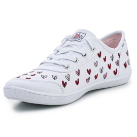 Zapatos Skechers Bobs B Cute Love Brigade 113951-WRPK blanco 3
