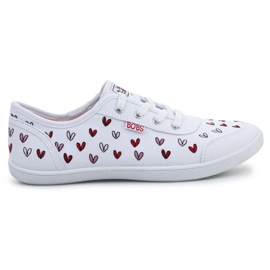 Zapatos Skechers Bobs B Cute Love Brigade 113951-WRPK blanco 6