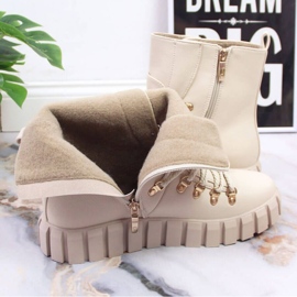Botas con plataforma insuladas Potocki W WOL108B beige 7