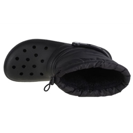 Bota Crocs Classic con forro Neo Puff 206630-060 negro 6