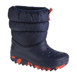 Bota Crocs Classic Neo Puff 207684-410 azul 4
