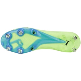 Puma Ultra Ultimate MxSG M 106895 01 zapatos de fútbol verde verde 4