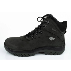 Zapatillas trekking 4F OBMH205 22S negro 3