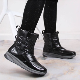 Botas de nieve metalizadas Big Star INT1785B negro 3