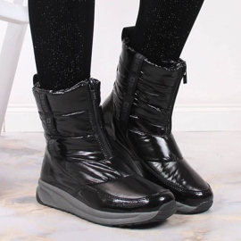 Botas de nieve metalizadas Big Star INT1785B negro 4