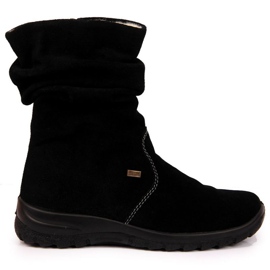 Botas insuladas de piel RIEKER W RKR130 negro 7