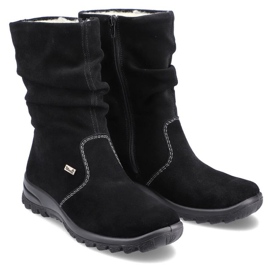Botas insuladas de piel RIEKER W RKR130 negro 18