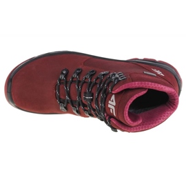 Zapatillas 4F Trek OBDH253-60S rojo 6