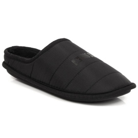 Pantuflas sin cordones con aislamiento Big Star INT1773B negro 8