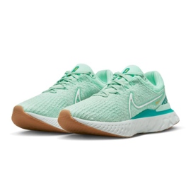 Zapatillas Nike React Infinity Run Flyknit 3 DD3024-301 verde 3