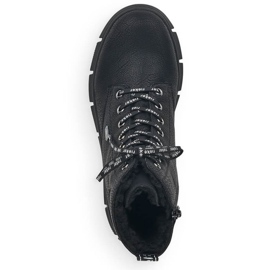 Botas cómodas impermeables Rieker W RKR557 negro 9