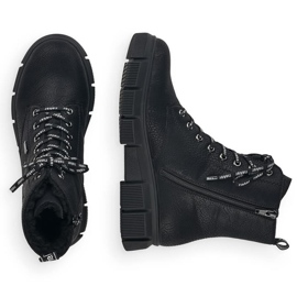 Botas cómodas impermeables Rieker W RKR557 negro 13