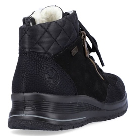 Botas impermeables con aislamiento de cuero Rieker W RKR567 negro 11