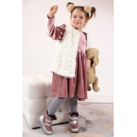 Botas de nieve impermeables con membrana de velcro Kornecki KOR6895B rosado 3