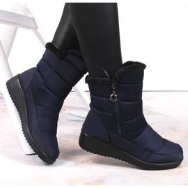 Botas de nieve con aislamiento NEWS W EVE377B azul marino 6
